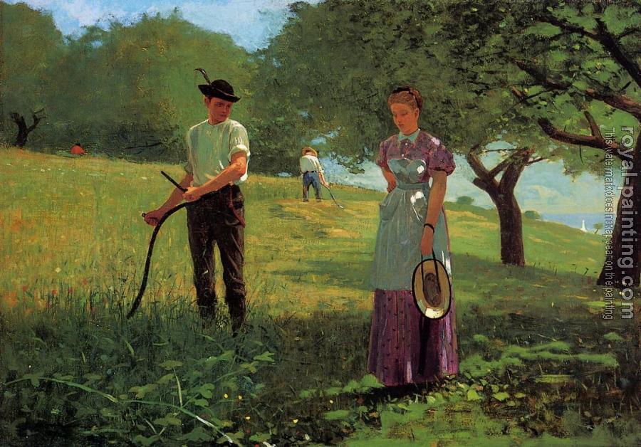 Winslow Homer : Waiting for an Answer
